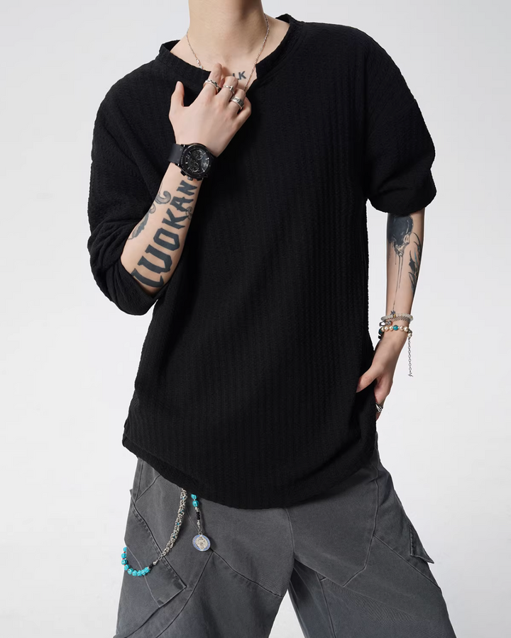 VネックロングスリーブTシャツ Ril 5750