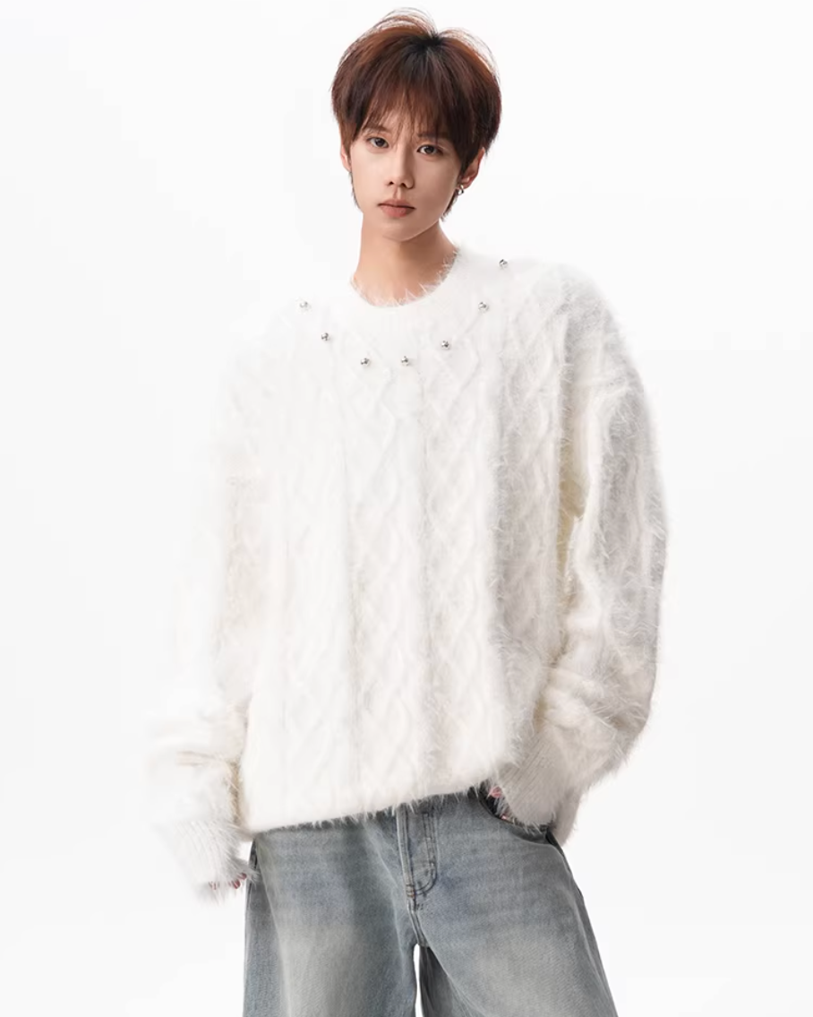 スタッズニット Ril 5848