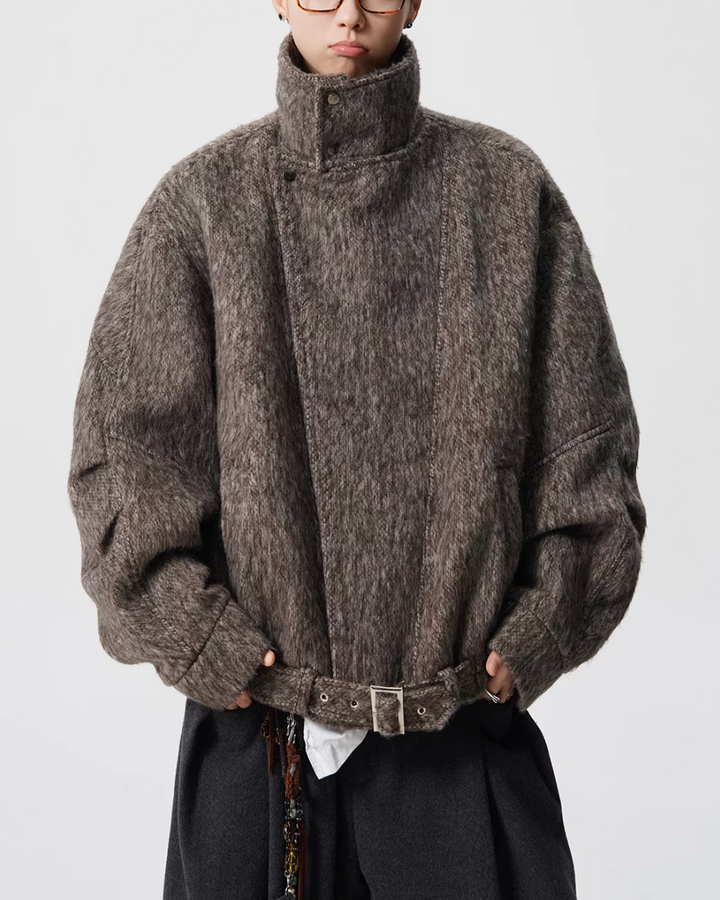 ウールシャギーライダースジャケット Ril 5965