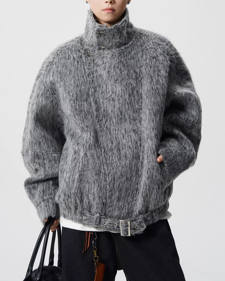 ウールシャギーライダースジャケット Ril 5965