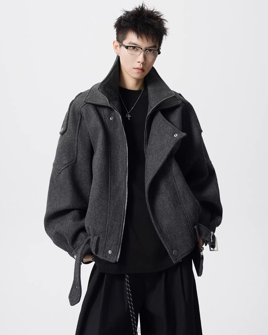 スタンドカラーブルゾン Ril 5966