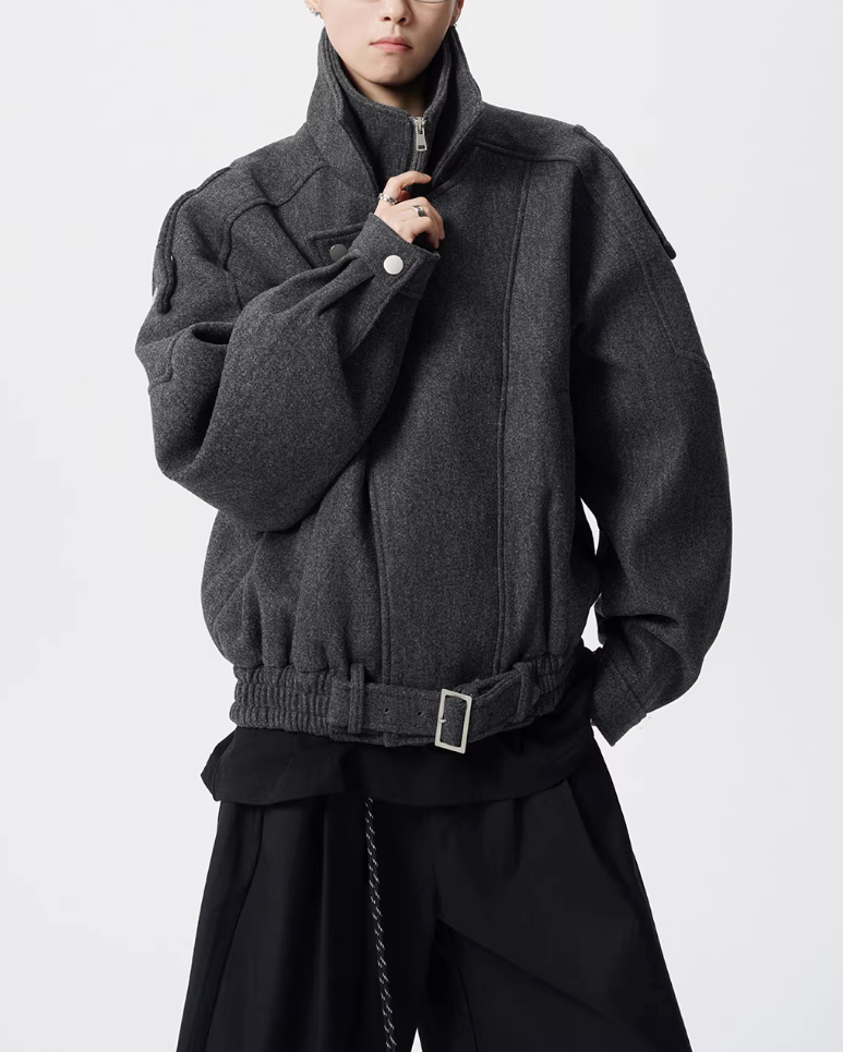 スタンドカラーブルゾン Ril 5966