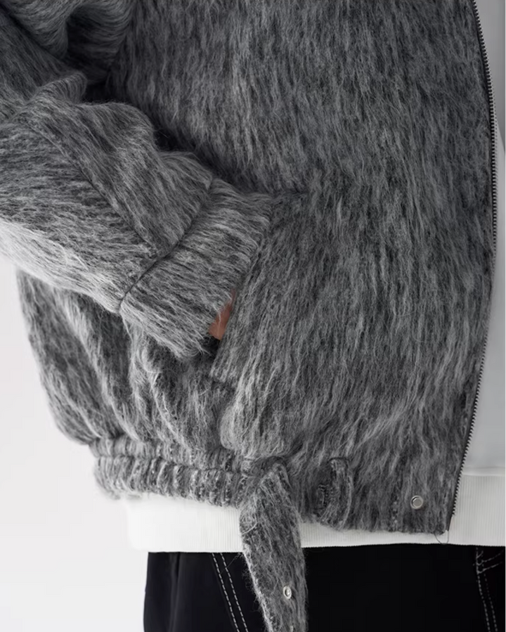 ウールシャギーライダースジャケット Ril 5965