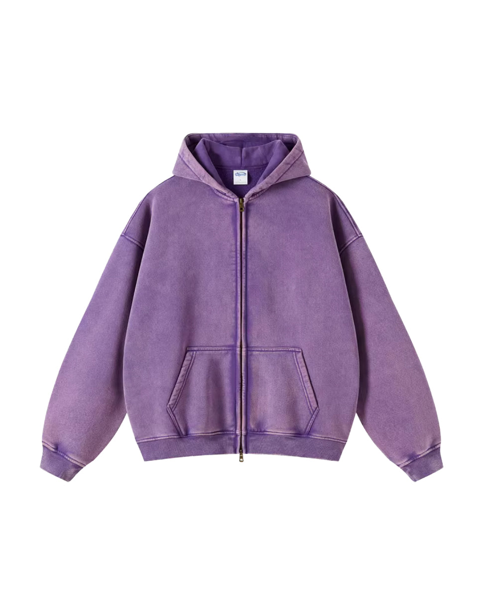 ヴィンテージダイヘビーウェイトジップフーディ Ril 5973