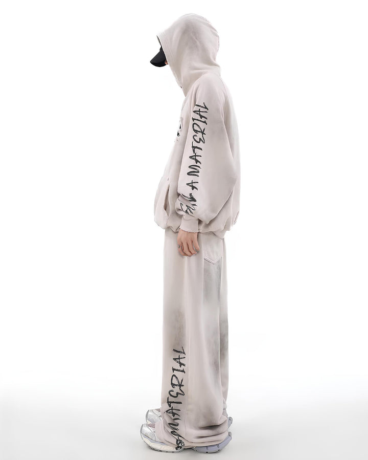 オーバーサイズグラフィックスウェットセットアップ Ril 5983