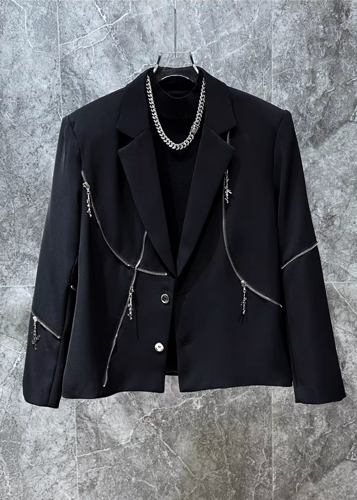 ジップディテールテーラード Ril 5985