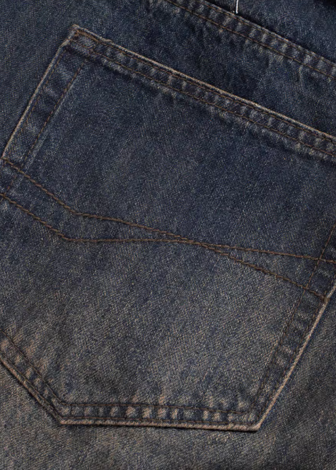 ダブルウエストフェードデニム Ril 5987