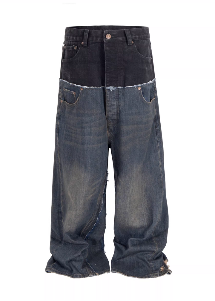 ダブルウエストフェードデニム Ril 5987