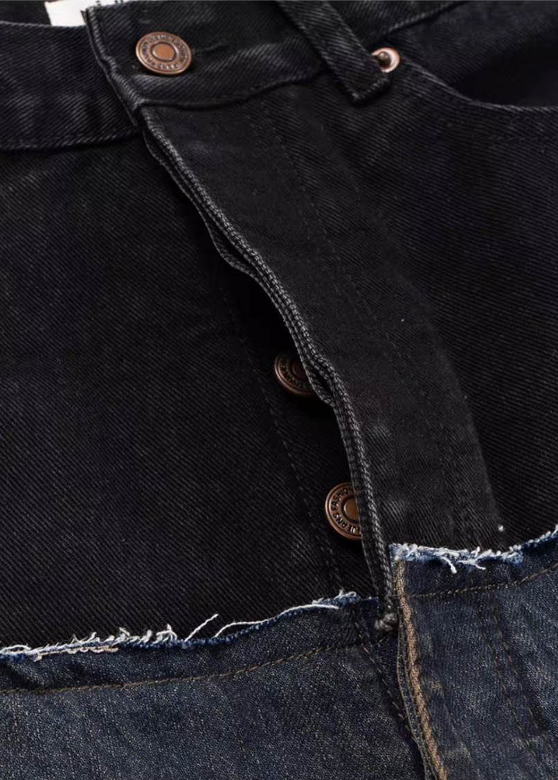 ダブルウエストフェードデニム Ril 5987