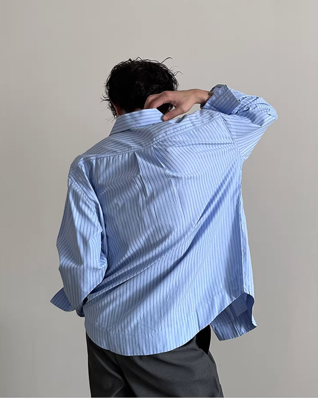 ストライプシャツ  Ril 5843