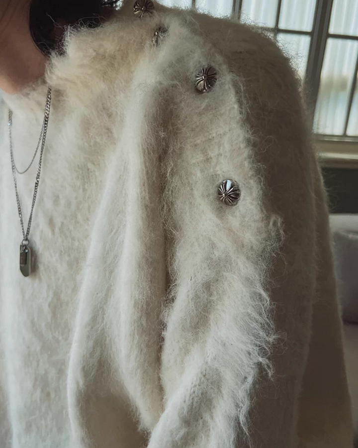 フェザータッチショルダーニット Ril 5991