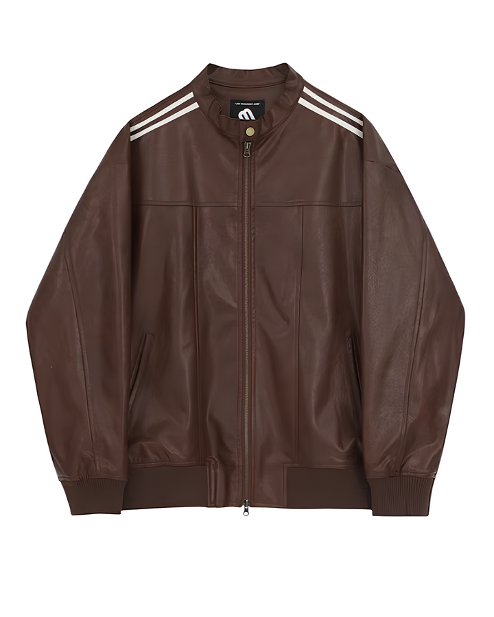 レザートラックジャケット Ril 5988