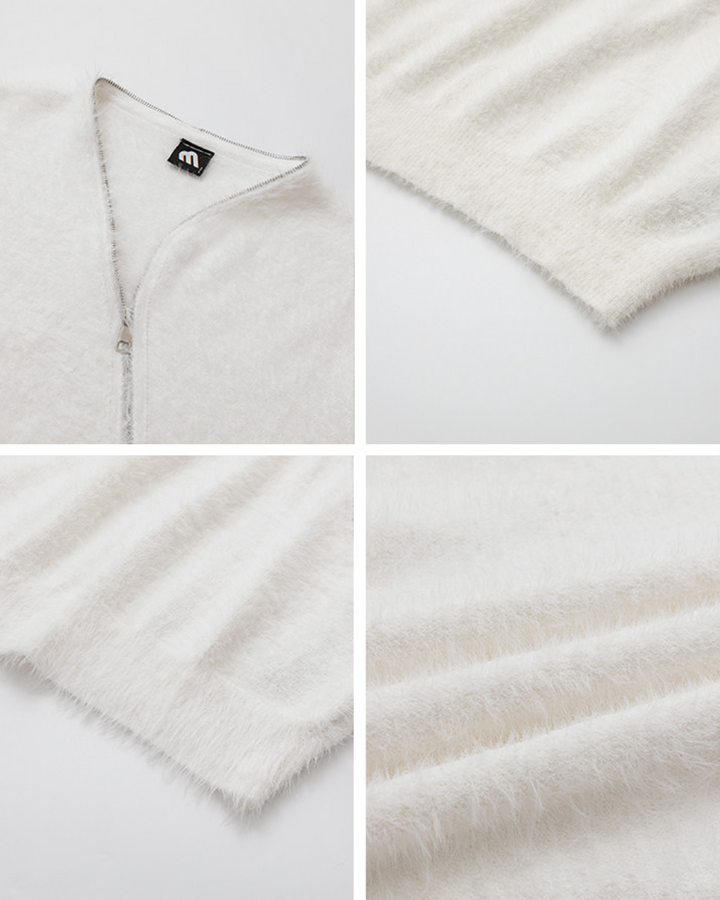 フェザータッチジップニット Ril 5996