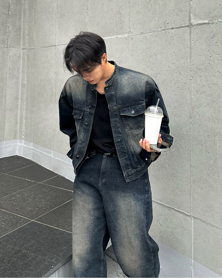 ウォッシュドデニムセットアップ Ril 5999