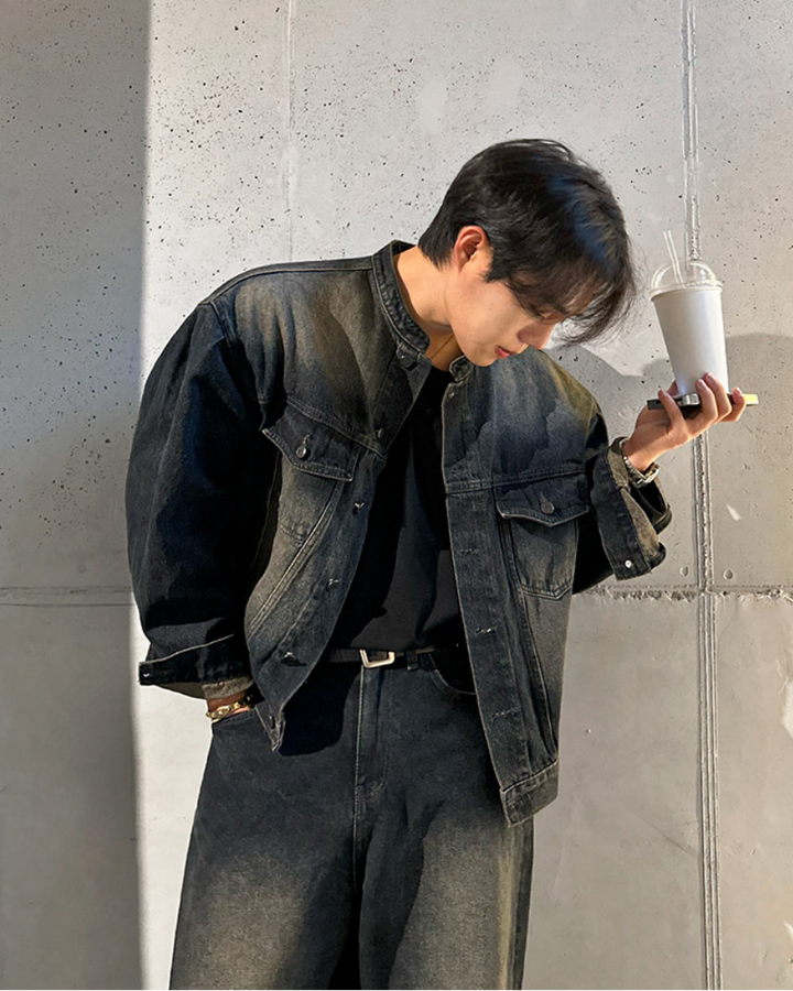 ウォッシュドデニムセットアップ Ril 5999