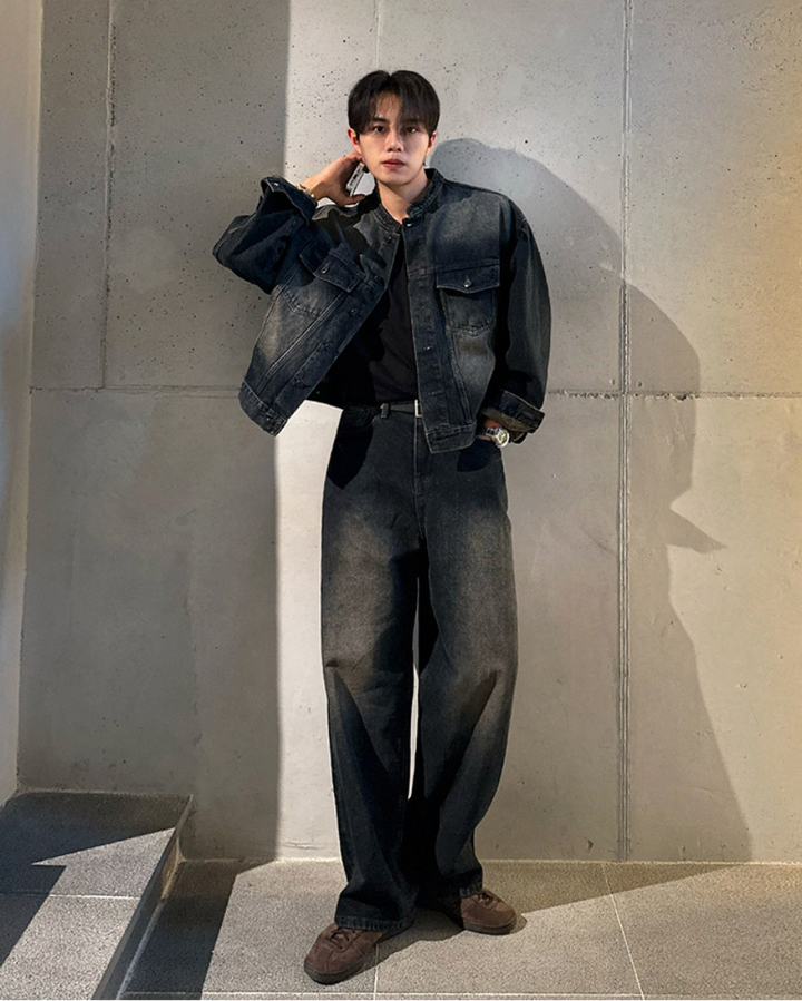 ウォッシュドデニムセットアップ Ril 5999