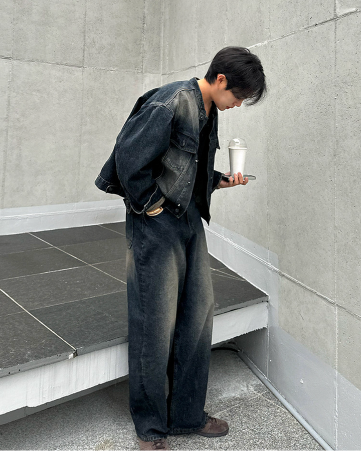 ウォッシュドデニムセットアップ Ril 5999