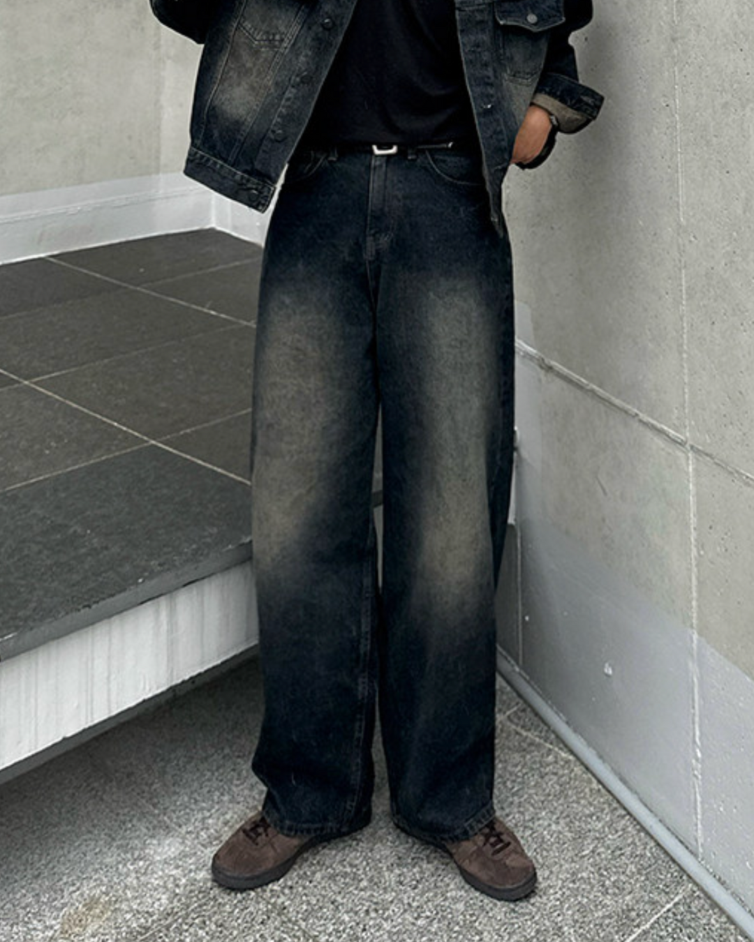 ウォッシュドデニムセットアップ Ril 5999