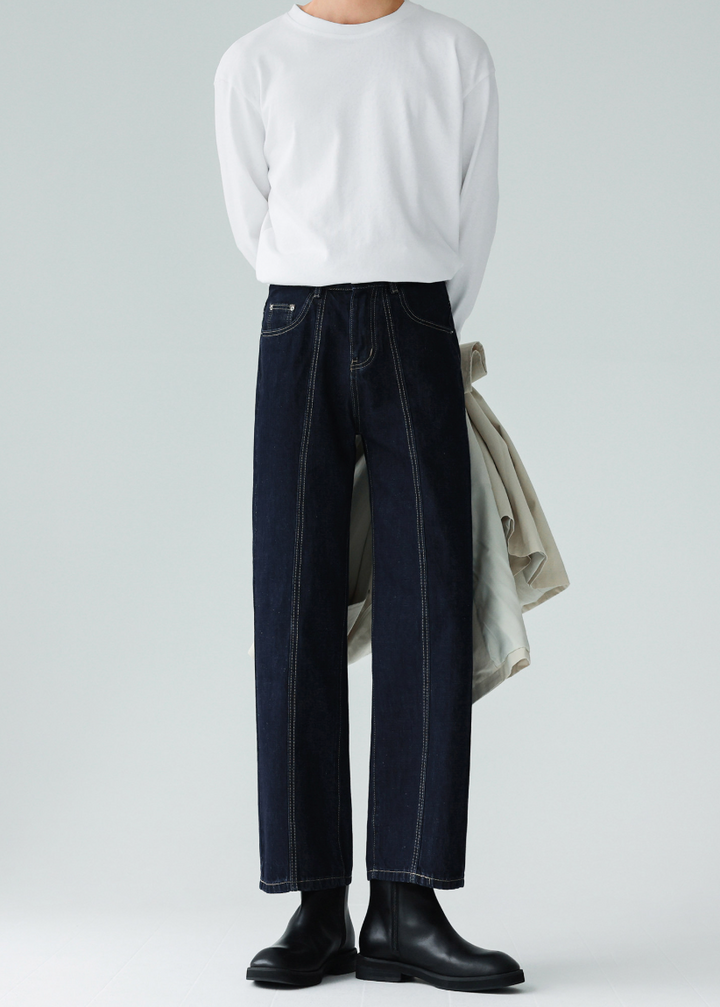 ストレートデニムパンツ Ril 6009