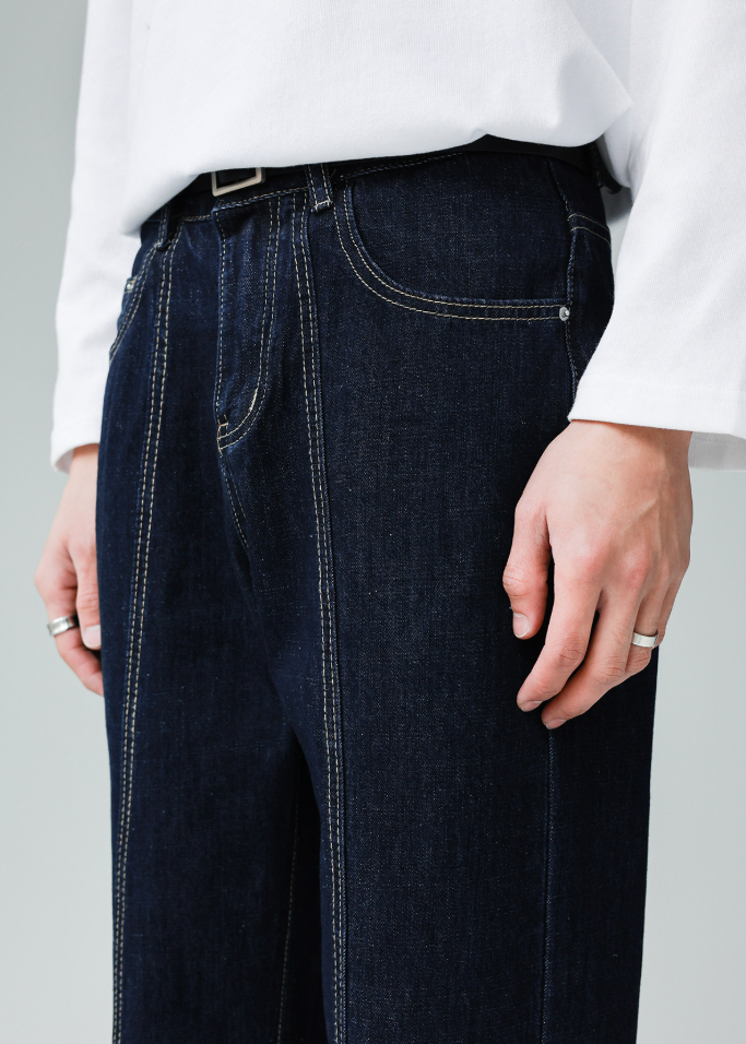 ストレートデニムパンツ Ril 6009