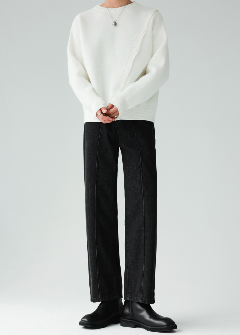 ストレートデニムパンツ Ril 6009