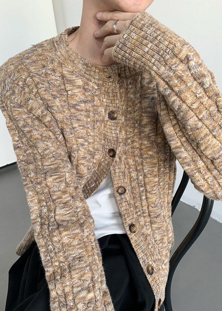 リブニットカーディガン Ril 6011