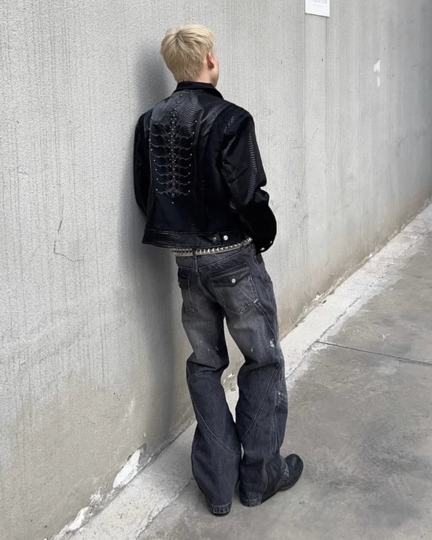 バックボーンレザージャケット Ril 5738