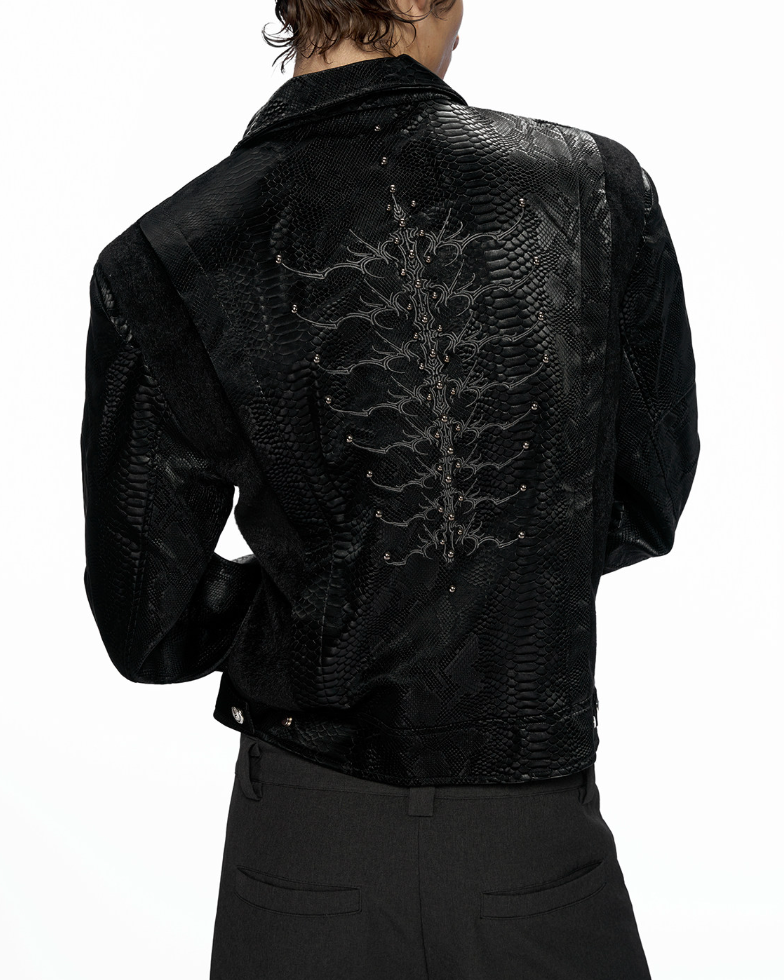 バックボーンレザージャケット Ril 5738