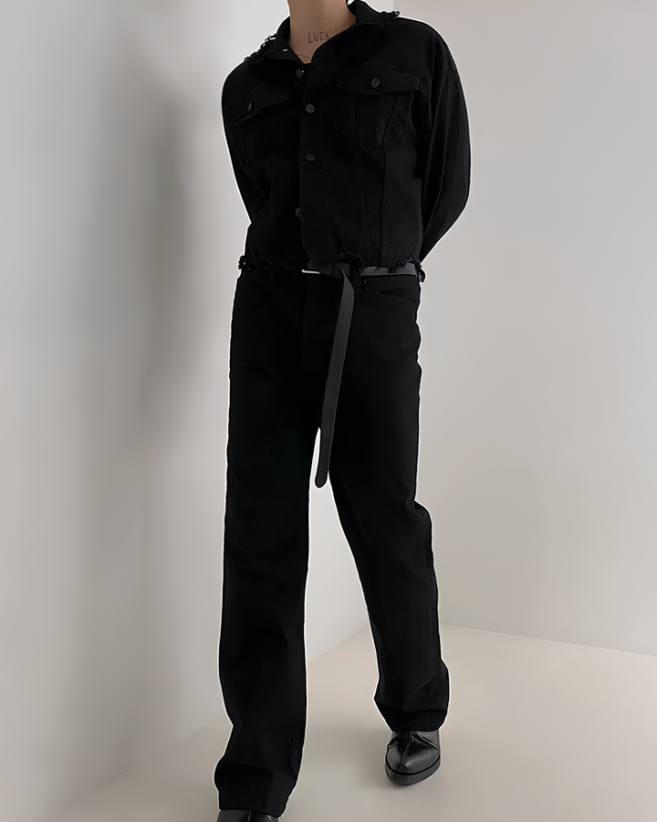 ダメージデニムジャケット Ril 6017