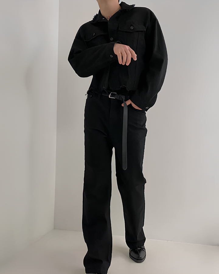 ダメージデニムジャケット Ril 6017