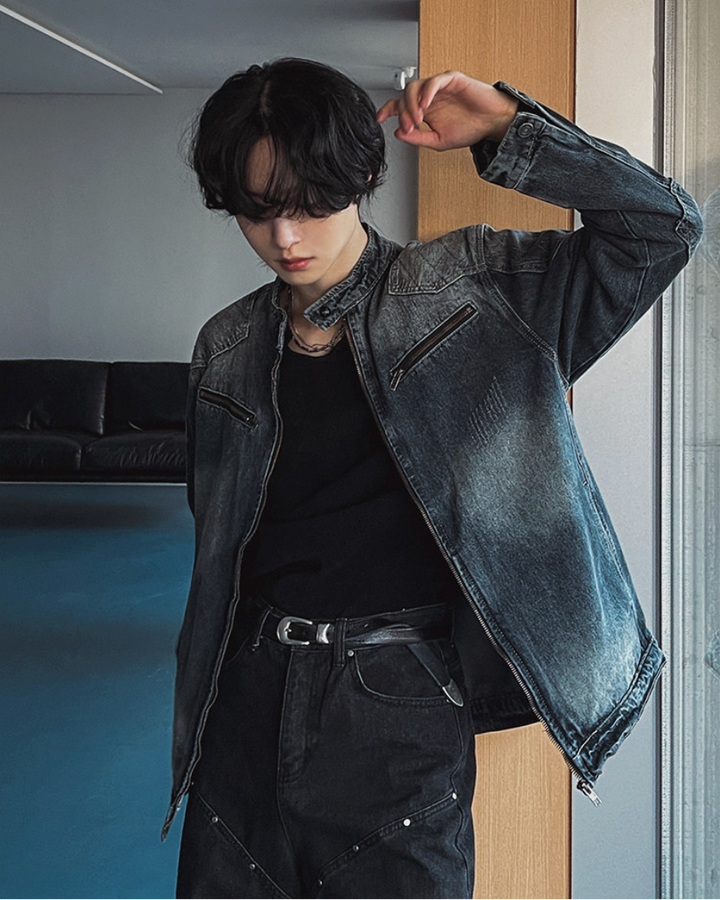 デニムライダースジャケット Ril 6020