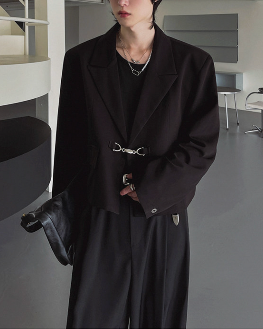 トグルショートテーラードジャケット Ril 6029