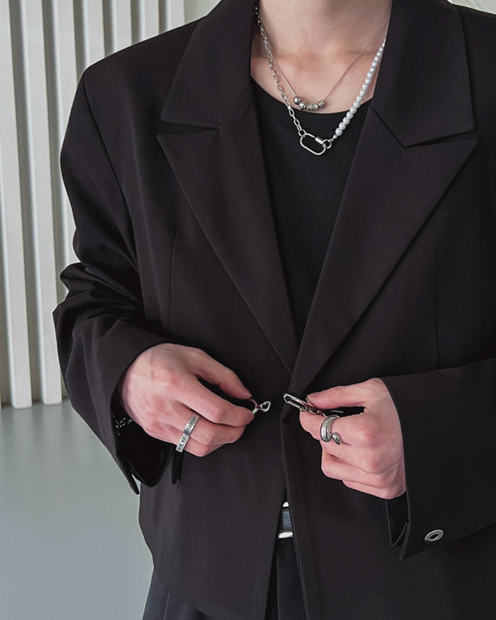 トグルショートテーラードジャケット Ril 6029