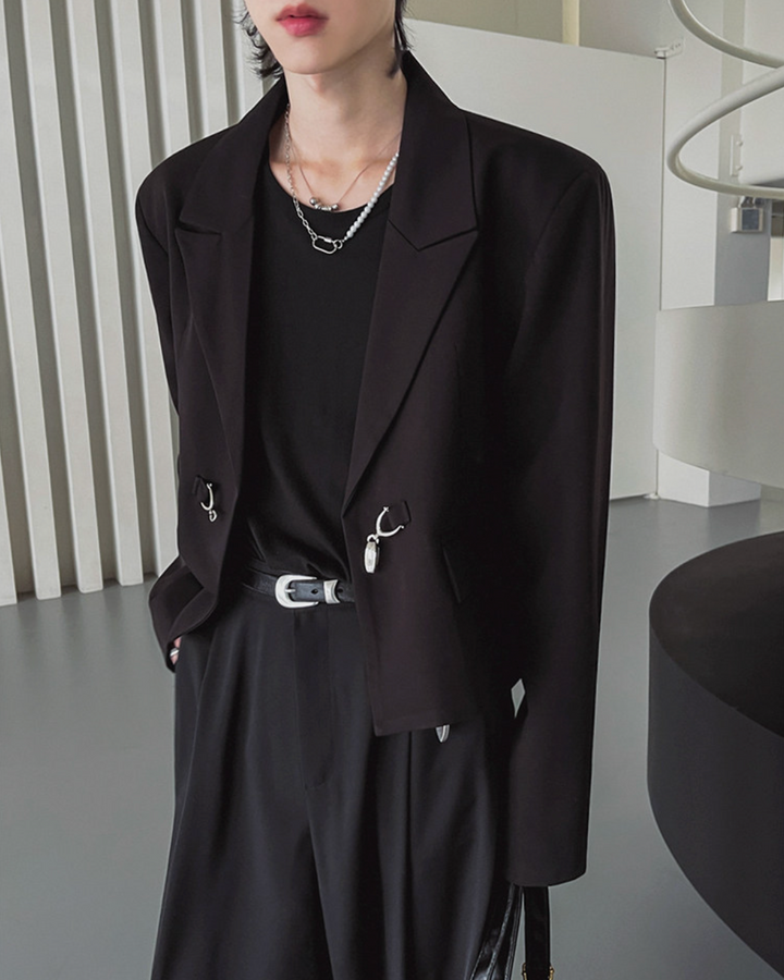 トグルショートテーラードジャケット Ril 6029