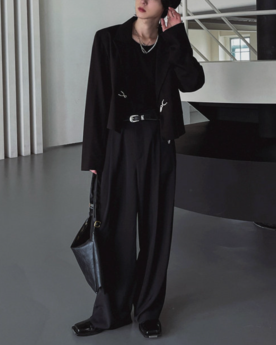 トグルショートテーラードジャケット Ril 6029