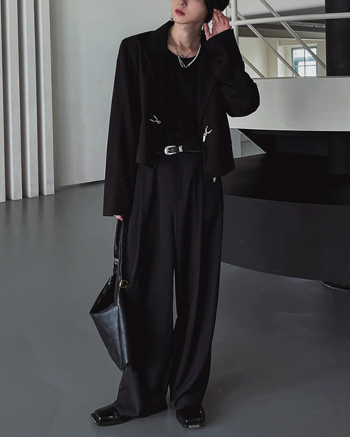 トグルショートテーラードジャケット Ril 6029