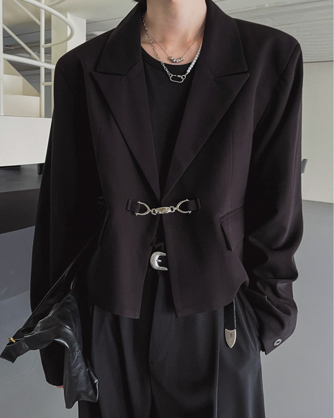 トグルショートテーラードジャケット Ril 6029