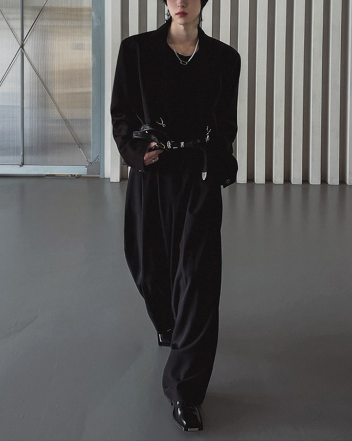 トグルショートテーラードジャケット Ril 6029