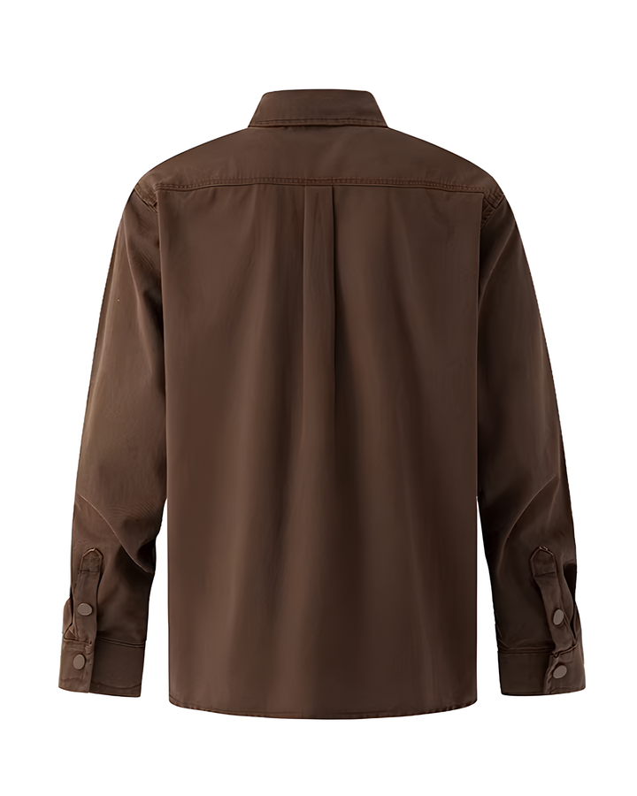 ヴィンテージブラウンワークシャツ  Ril 6032