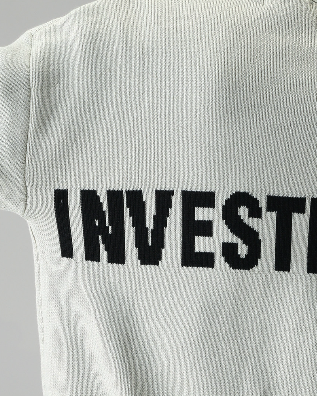 グラフィックリブジップニット Ril 6035