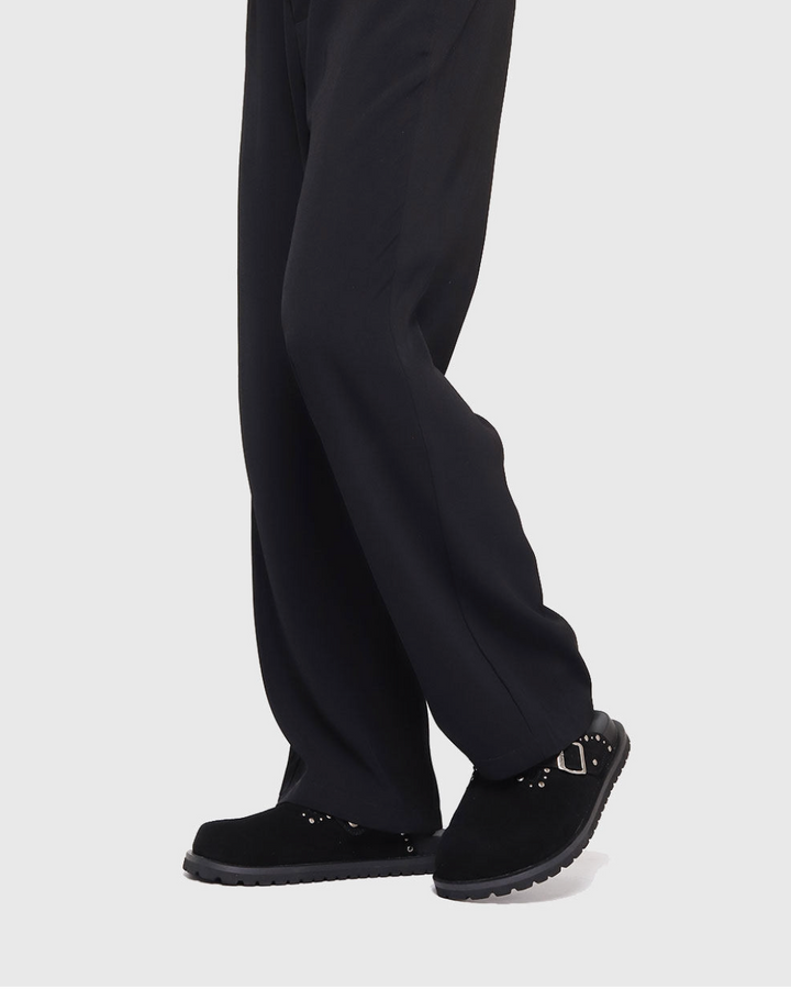 スエードスタッズサボ Ril 6039