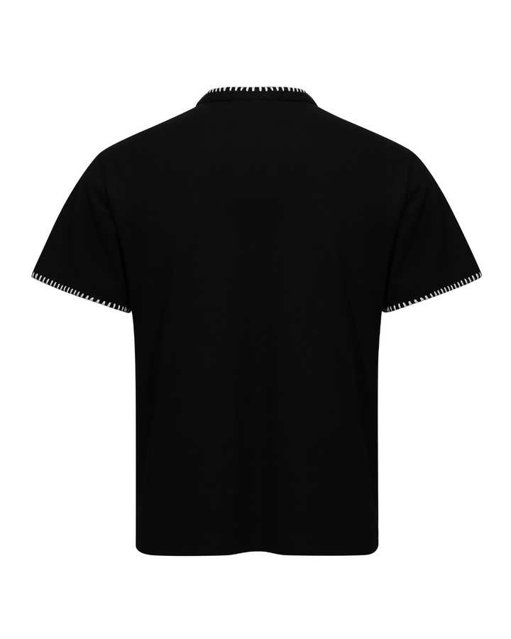 ホワイトカラーステッチTシャツ Ril 6114