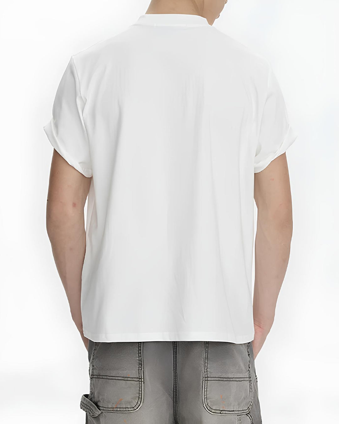 チェーンブレスレットグラフィックTシャツ Ril 6137