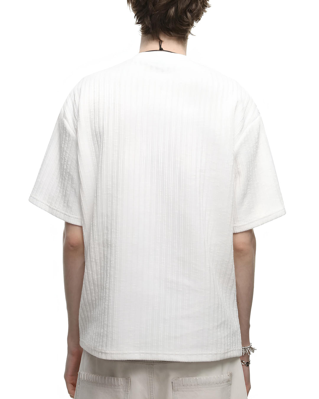 ヘンリーネックニットTシャツ Ril 6149