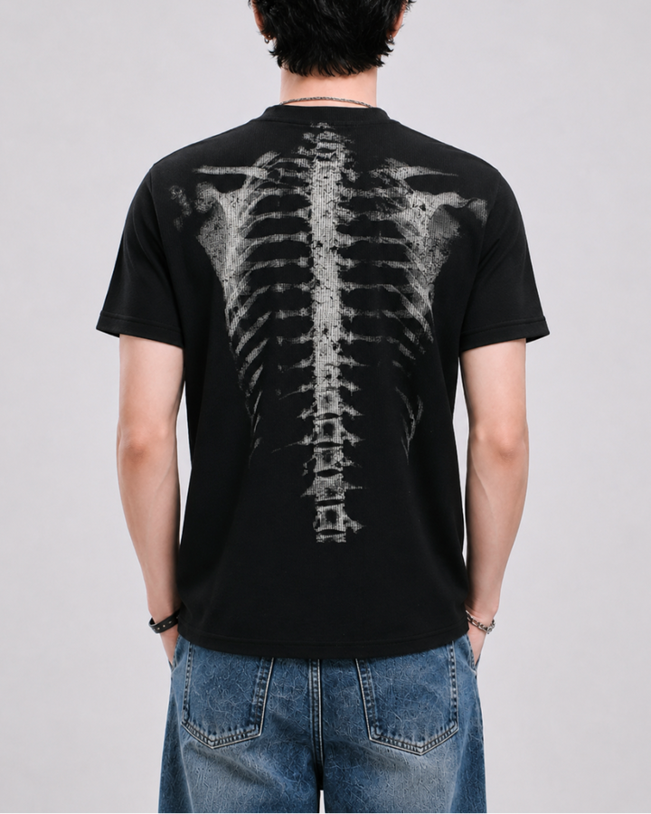 スケルトンサーマルTシャツ Ril 6152