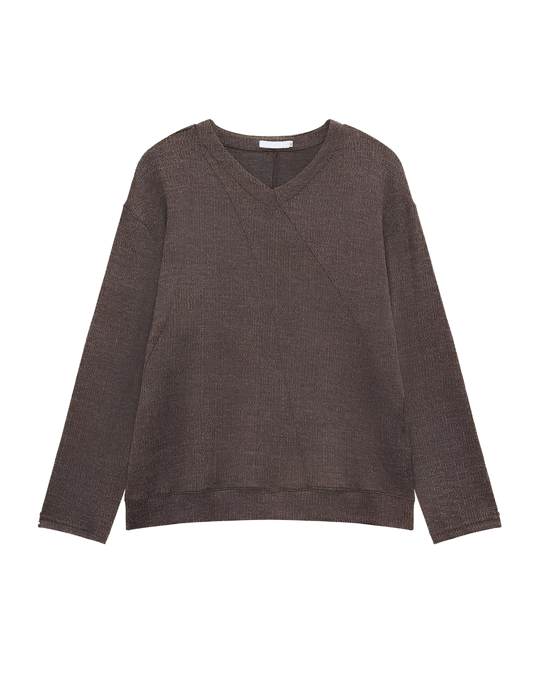 Vネックロングスリーブニット Ril 6229