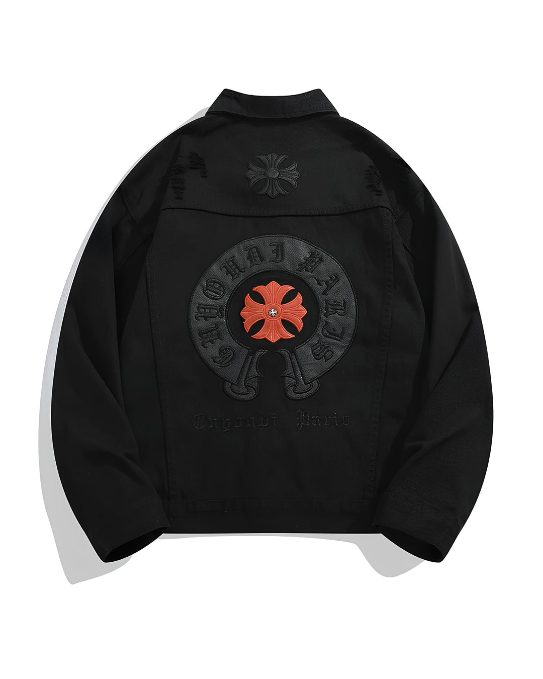 クロスエンブロイダリーデニムジャケット Ril 6232
