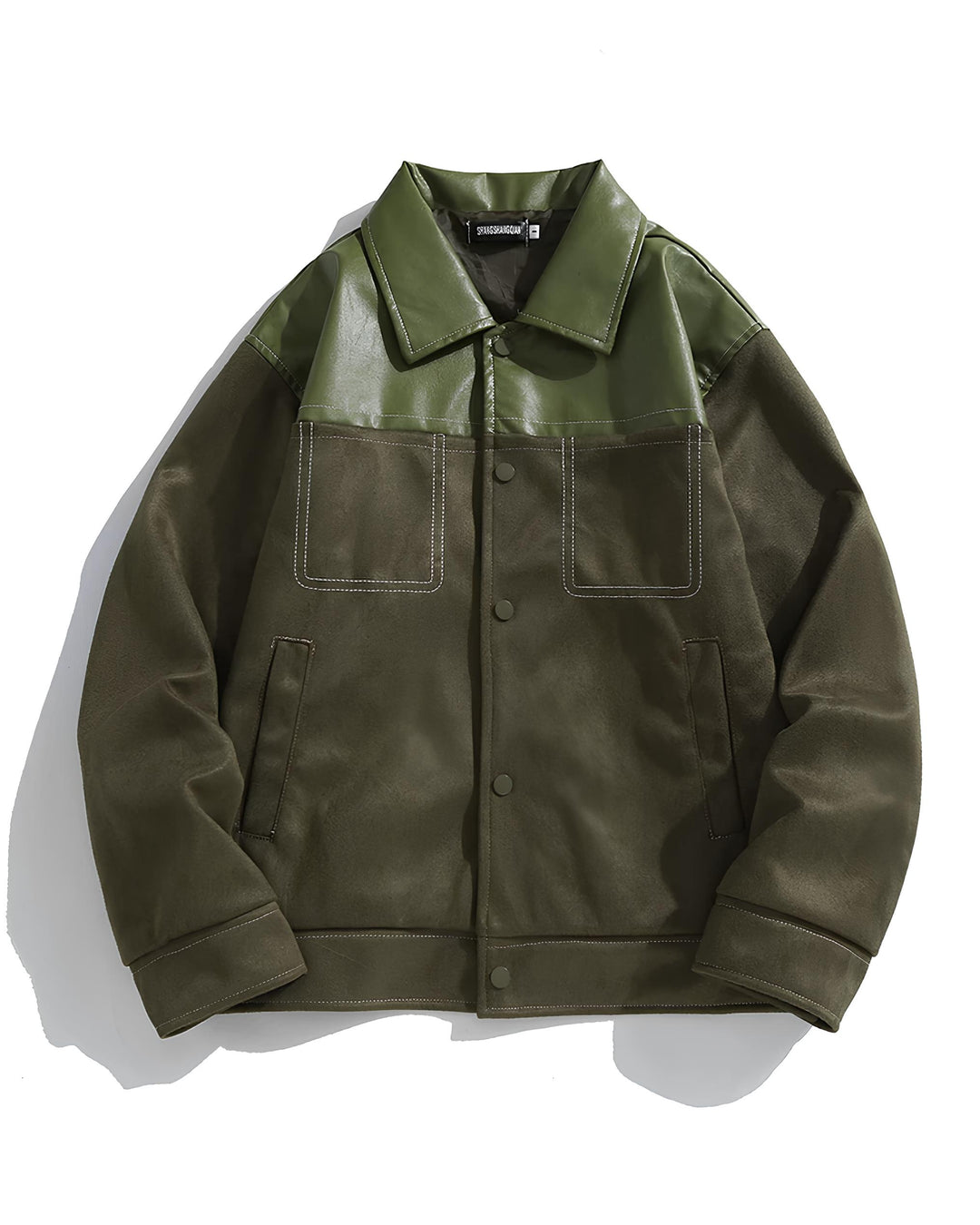 レザーヨークワークジャケット Ril 6233