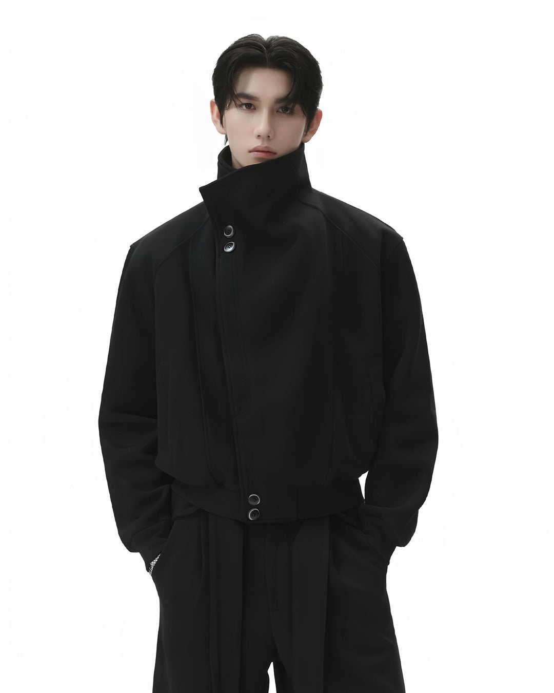 ハイネックブルゾンセットアップ Ril 6246