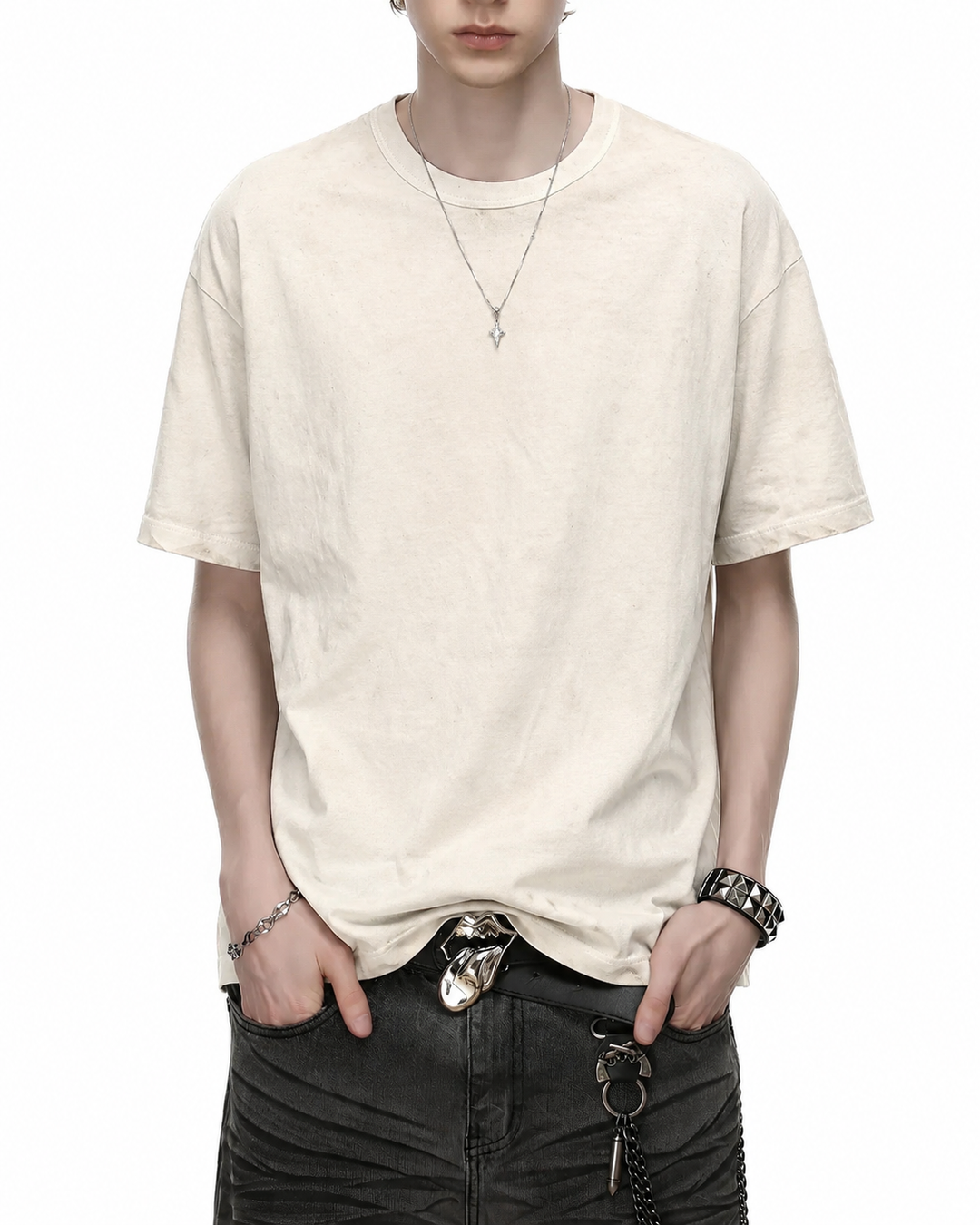 ストーンフェードTシャツ Ril 6109
